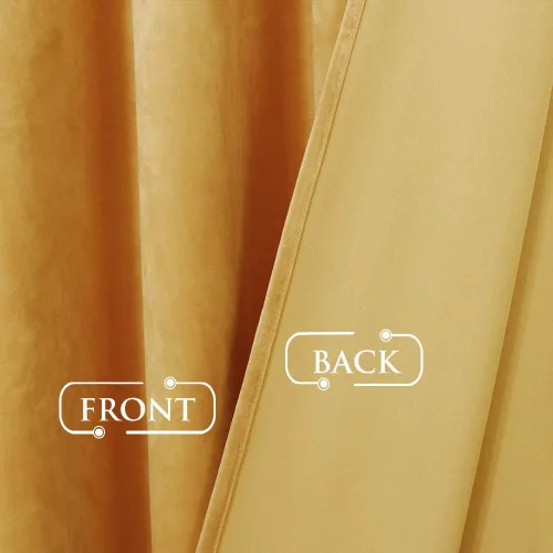 Miniatura 269 de StangH Cortinas de Terciopelo Verde Esmeralda de 96 Pulgadas - Cortinas Opacas de Terciopelo de Lujo Súper Suaves, Elegante Cobertura de Ventana