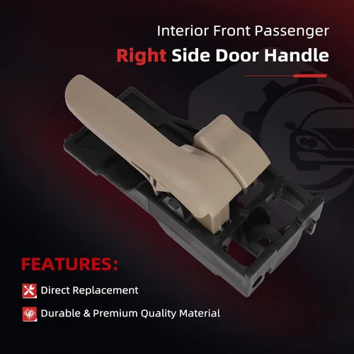 Miniatura 3 de cciyu Manija de puerta de repuesto para Toyota Tundra 692050C010B1, color gris claro (1 unidad)