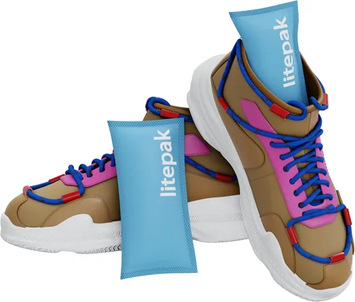 Miniatura 3 de Litepak Desodorizador de zapatos y eliminador de olores de carbón activado absorbente de olores para zapatos y bolsas de gimnasio, ambientador