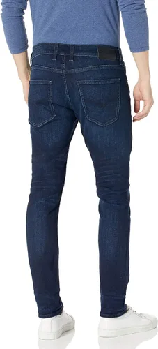 Miniatura 2 de GUESS Jeans ajustados de tiro medio para hombre, Negro