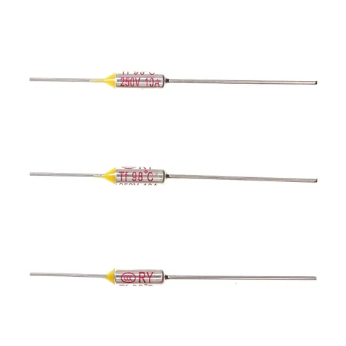 Miniatura 39 de Fusible térmico de temperatura metálica RY65 149.0 °F 149 ℉ 10A 250V 10 piezas