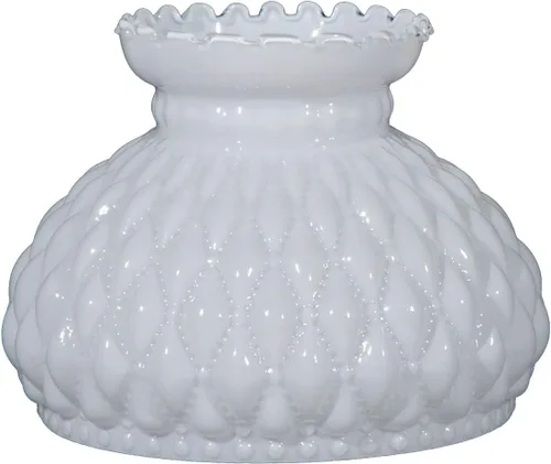 Miniatura 7 de B&P Lamp® Sombra acolchada de diamante transparente de 7 pulgadas con parte superior prensada