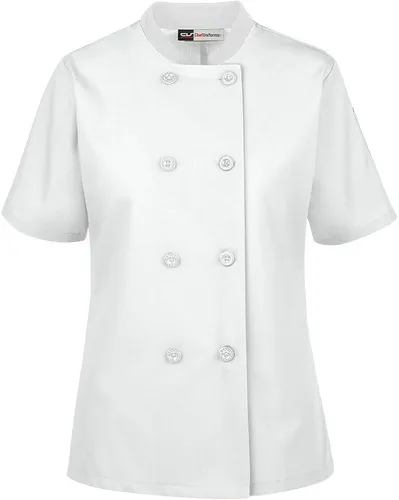 Miniatura 5 de Abrigo de chef ligero para mujer (XS-3X, 9 colores)