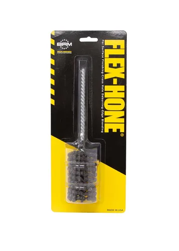 Miniatura 92 de Brush Research BC Flex Hone estándar para cilindros de freno, hidráulica y guías de válvulas, óxido de aluminio, 1-1/8 pulgadas de diámetro, grano