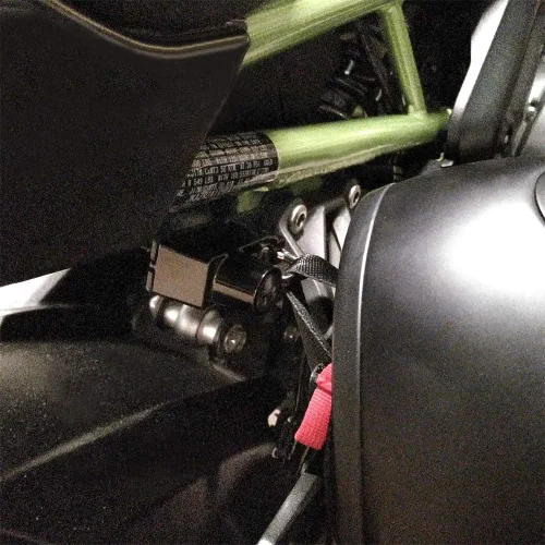 Miniatura 6 de Bloqueo de casco de motocicleta antirrobo combinación PIN bloqueo asegura para Z900 2017-2019