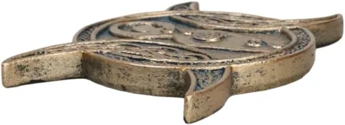Miniatura 4 de Ebros Gift Diosa espiral sagrada, luna triple con nudos celtas, incienso, soporte para quemador, estatuilla de media luna, luna menguante completa