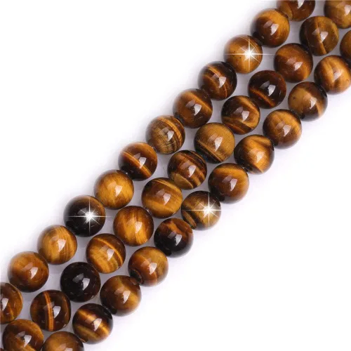 Miniatura 45 de GEM-Inside - Cuentas redondas de ágata de ónix azul claro natural de 0.394 pulgadas (0.394 in) con agujero grande para hacer joyas, suministros