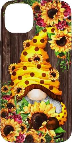 Miniatura 15 de Yellow Sunflower Gnome for Women Cute Summer Flower Pattern Case for iPhone 17