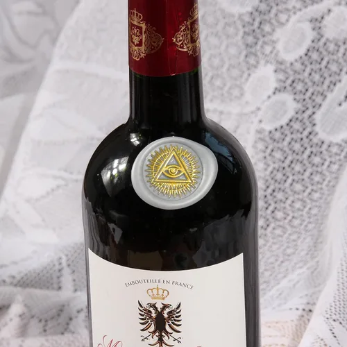Miniatura 6 de Sello de cera de sello de ojo maligno Illuminati Sello de cera wicca Sello de ojo que todo lo ve Sello de metal vintage con mango de ojo maligno