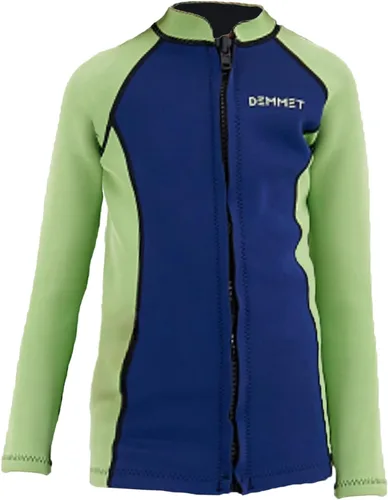 Miniatura 7 de Traje de neopreno para niños, chaqueta superior de neopreno de 0.059 in/0.118 in para niños, manga larga, camisa de neopreno para niños y niñas