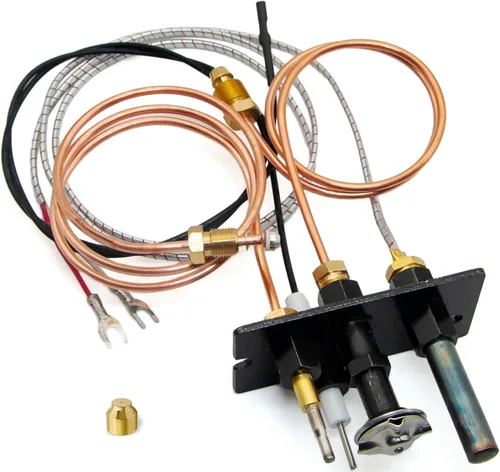 Miniatura 8 de 69L17 Conjunto de Piloto para Chimenea de Gas Natural, Reemplaza 69L1701, 904405, J4117, Reemplazo de Piloto NG SIT para Chimeneas y Estufas IHP