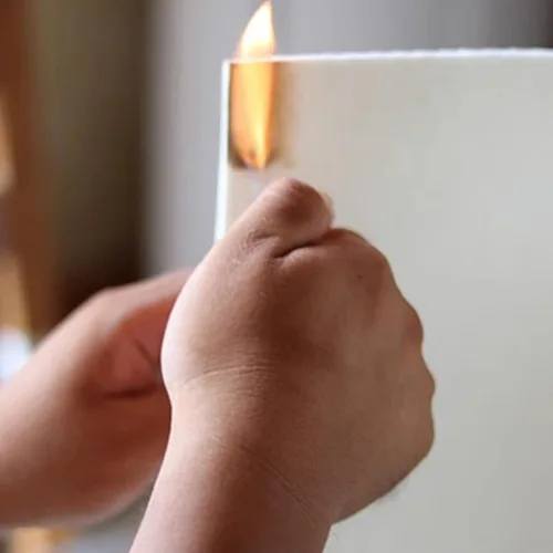 Miniatura 4 de EMENAR Manta aislante de fibra de cerámica, temperatura de 2,300.0 °F, aislamiento ignífugo de alta temperatura para hornos, hornos, forjas, estufas