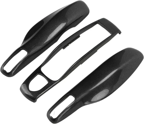 Miniatura 7 de Fydun Coche Key Fob Cover Shell Protector Key Fob Cover Assembly 3 Piezas para Panamera Cayman 911 718()