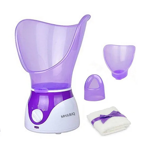 Miniatura 4 de Vaporizador facial profesional inhalador de vapor facial sauna spa para máscara facial hidratante - Sinusitis con aromaterapia; poros