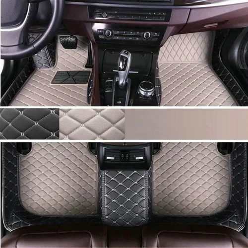 Miniatura 18 de Alfombrillas automotrices personalizadas para 99.99 % de los sedán, SUV, automóvil deportivo, hombres y mujeres, protección completa, almohadillas