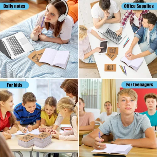 Miniatura 4 de Sabary Juego de 100 cuadernos inspiradores, mini cuadernos de bolsillo motivacionales, diarios de Navidad a granel, regalos de agradecimiento