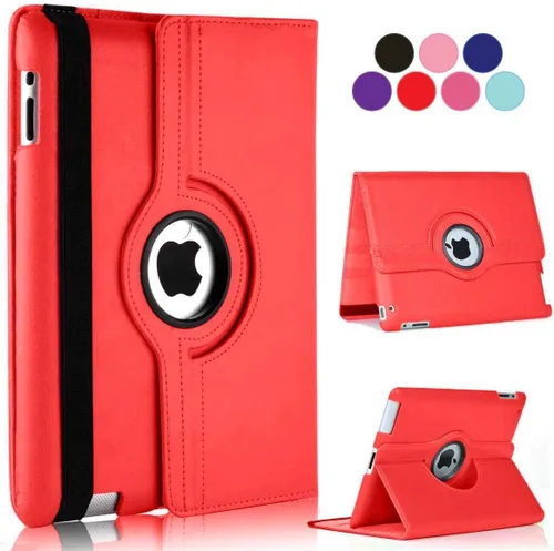 Miniatura 11 de Vultic Funda giratoria para iPad mini 1/2/3, soporte de 360 grados [apagado automático/activación] Folio PU cuero Smart Cover (negro)