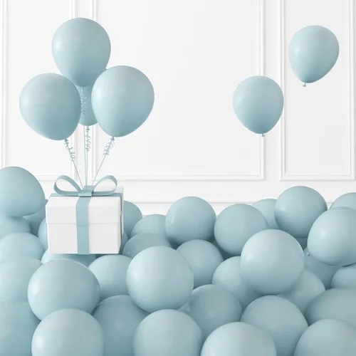 Miniatura 87 de KALOR Globos dorados champagne, 100 piezas de 5 pulgadas de globos mini de látex mate para arco de guirnalda de globos, decoración de cumpleaños