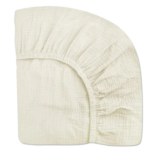 Miniatura 23 de Pack and Play Sábanas para bebés, niños y niñas, 39 x 27 x 3 pulgadas, muselina neutra de algodón, paquete N Play, sábana con estilo bohemio