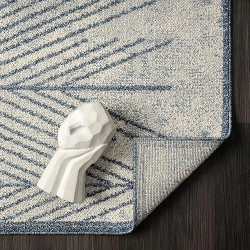 Miniatura 8 de LUXE WEAVERS - Alfombra geométrica azul 2x3