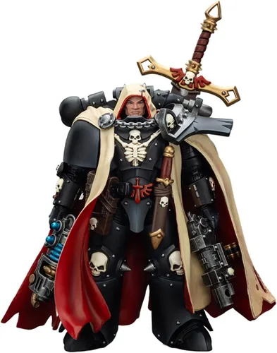 Miniatura 14 de JOYTOY 1/18 Warhammer 40,000 Figura de acción Black Templars The Emperors Champion Rolantus Collection