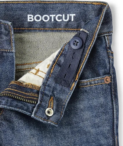 Miniatura 2 de The Children's Place - Jeans básicos de pierna con corte de bota, para niño