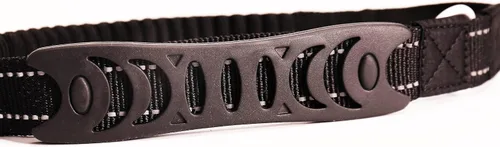 Miniatura 7 de PetsProMax - Correa táctica para perro, correa elástica resistente con clip de metal para cinturón de seguridad de automóvil y hebilla de rana
