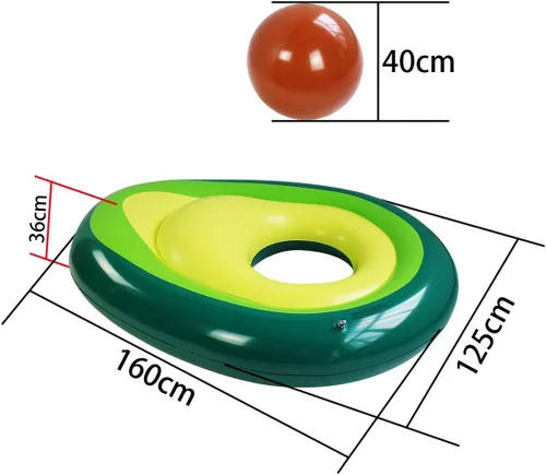 Miniatura 3 de ZHUYNXIR Flotador de piscina para adultos, flotadores de piscina, silla flotante de piscina para adultos, ideal para relajarse en la piscina y haber