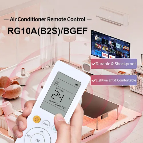Miniatura 2 de RG10A-BGEF Nuevo control remoto de CA compatible con Midea/Carrier/SystemAir acondicionado RG10A-BGEF RG10A/BGEF RG10A (B2S)/BGEF RG10A5(B1)/BGCEFU1