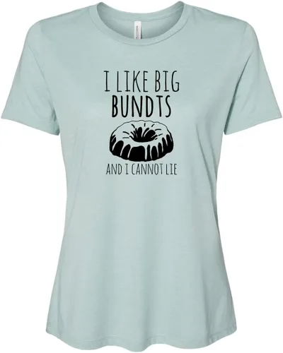 Miniatura 10 de Cute Women's Screen Printed Crew Neck Tee, Shirts With Sayings, Dusty Blue or Olive