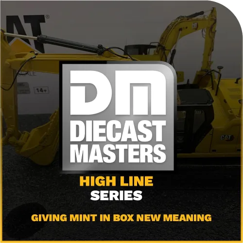 Miniatura 8 de Diecast Masters Excavadora hidráulica Caterpillar 323 a escala 1:50, diseño de próxima generación + herramientas de trabajo Camiones para gatos