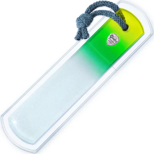 Miniatura 10 de Lima de pie de vidrio checo genuina – Superficie de grano diferente de dos caras, removedor suave de callos, pedicura y spa para piel áspera