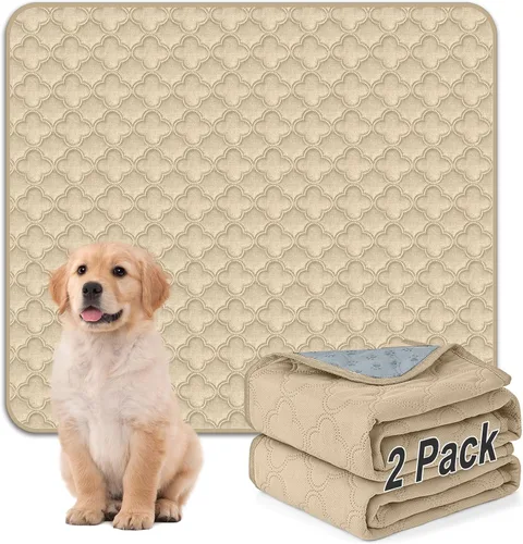 Miniatura 14 de FunFurry Forro lavable para jaula de conejillo de indias, paquete de 4 almohadillas reutilizables y lavables, ropa de cama impermeable