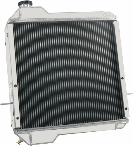 Miniatura 8 de 234876A1 234876A2 Radiador para retroexcavadora de caja 570 580L 580SSL 590SL 4300 P85, radiadores de enfriamiento de aluminio completo