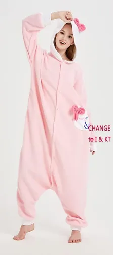 Miniatura 4 de Eonxius Magic Novelty - Pijama de una pieza con capucha para mujer