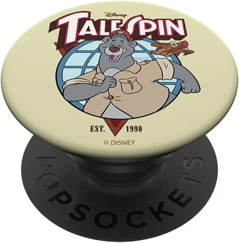 Miniatura 6 de Disney TaleSpin Baloo Logo Retrato PopSockets MagSafe PopGrip para iPhone