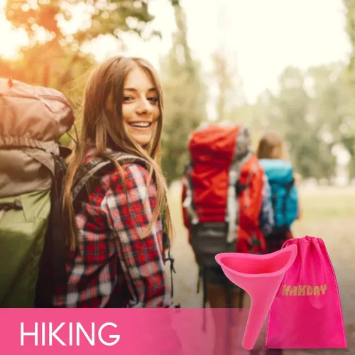 Miniatura 4 de Urinario femenino para mujeres, dispositivo portátil para orinar 4 unidades, embudo para orinar para viajes, camping, senderismo y actividades al