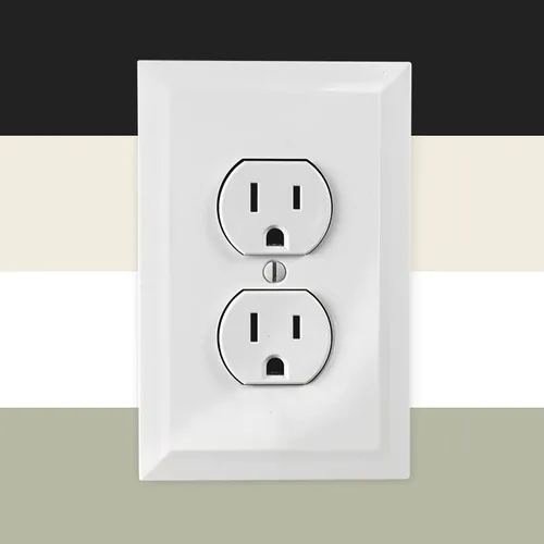 Miniatura 8 de Questech Cubiertas de tomacorrientes, placas de pared dúplex individuales, placas de interruptor de 1 banda, tamaño estándar, cubiertas de toma