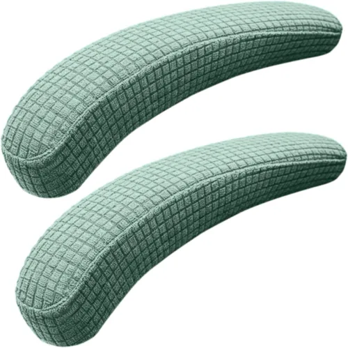 Miniatura 13 de Melaluxe Fundas para reposabrazos de silla de oficina, elásticas, extraíbles y lavables, fundas elásticas para reposabrazos de silla de escritorio