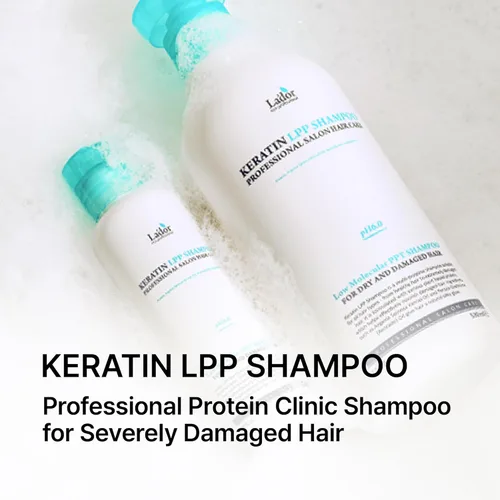 Miniatura 2 de LA'DOR LADOR Keratin LPP Champú para el cuidado de los daños con proteínas y aceites vegetales, pH equilibrado subácido para cabello seco y dañado