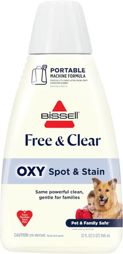 Miniatura 9 de Bissell PET PRO OXY - Fórmula de manchas y manchas para limpiadores portátiles de alfombras, 32 onzas, 2034