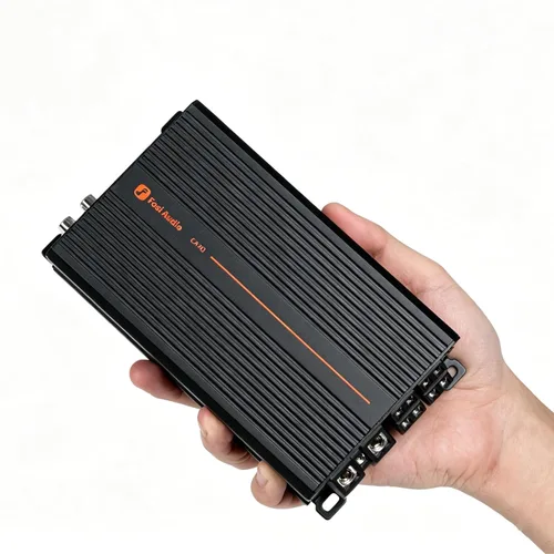 Fosi Audio CA30 - Amplificador de coche de 4 canales Mini clase D 400x4 400 vatios, amplificador micro compacto mono subwoofer, entrada RCA/alto