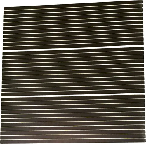 Miniatura 2 de customTAYLOR33 Tiras rectas reflectantes de alta intensidad - (33) tiras de 12 pulgadas (varios colores) (negro)