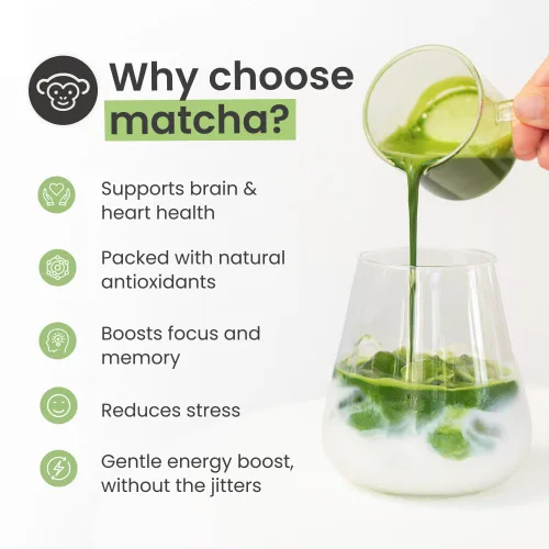 Miniatura 6 de PureChimp Polvo de matcha de grado ceremonial, 1.75 onzas. Té japonés puro de grado ceremonial matcha cultivado en sombra en Kagoshima. Polvo de té