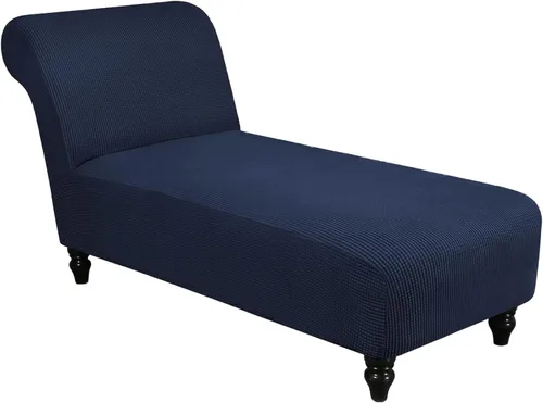 Miniatura 12 de Funda para tumbona sin brazos, fundas elásticas para silla de sala de estar, funda de diván sin brazos, fundas de interior para dormitorio, tela