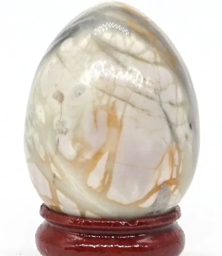 Miniatura 12 de Meditación Home Piedras de Cristal de 1.181x1.575 in, huevo Natural, Reiki Gema Mineral, artesanía, decoración del hogar, Regalo