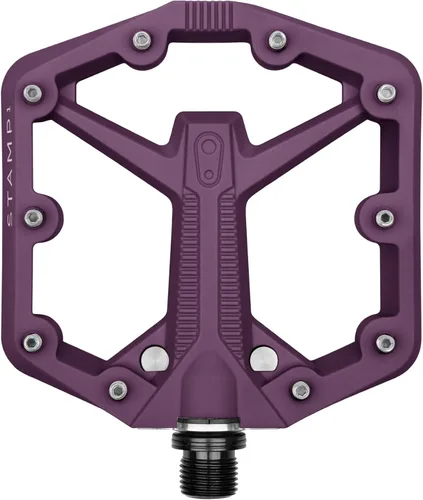 Miniatura 60 de Crankbrothers Stamp Pedales Planos MTB - Pedales de Bicicleta Ligeros, Versátiles y Duraderos de Tamaño Específico Púrpura