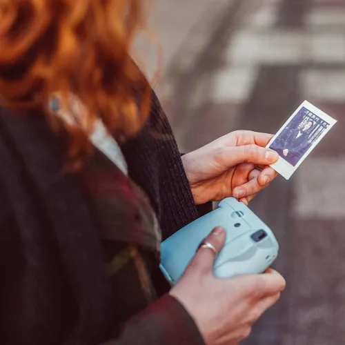 Miniatura 3 de Paquete de 20 papeles de impresión de repuesto de cámara instantánea para niños, impresora fotográfica de 2.2 x 1.2 pulgadas, rollos de papel 20