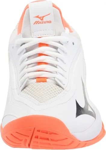 Miniatura 2 de Mizuno Zapatillas de tenis Wave Impulse All Court para mujer Coral blanco-ardiente