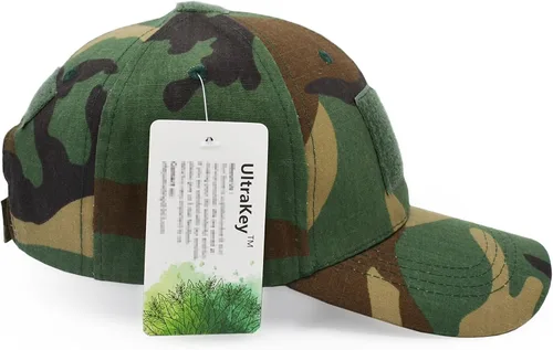 Miniatura 60 de UltraKey Casquillo táctico militar del operador, gorra de béisbol al aire libre del camuflaje de la caza del sombrero